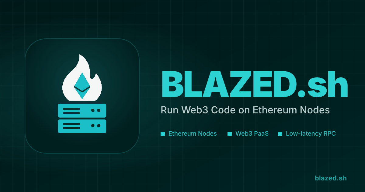 BLAZED.sh screenshot 1